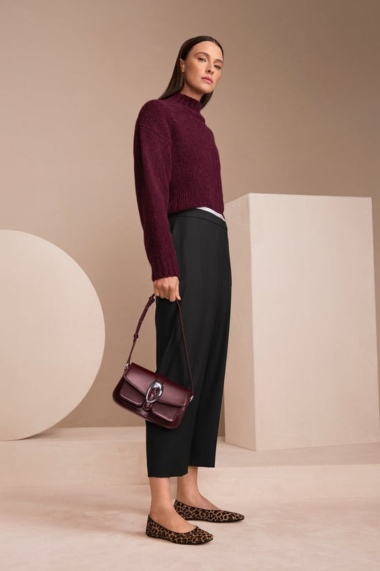 Marc Cain stand up collar sweater Zc41.61 m07