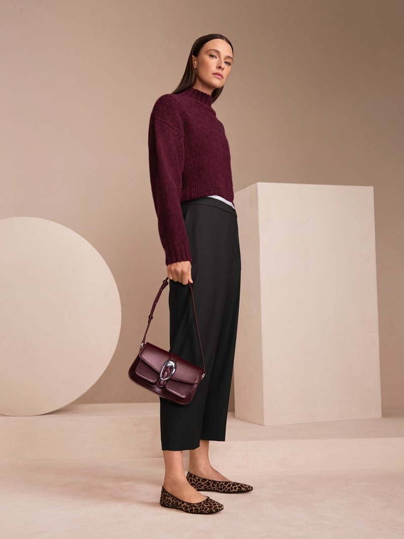 Marc Cain stand up collar sweater Zc41.61 m07