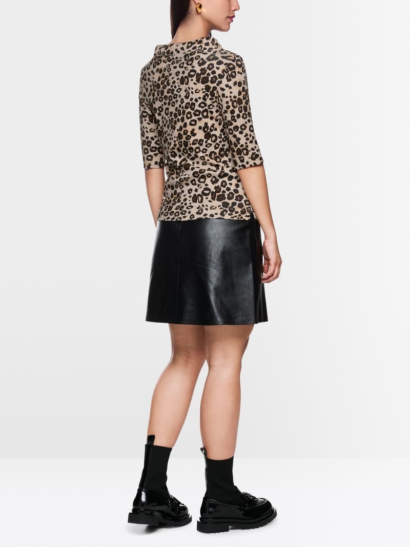 Marc Cain leopard print t-shirt Zc48.45 j26