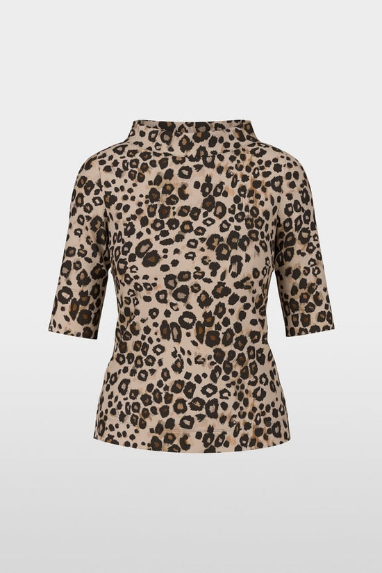 Marc Cain leopard print t-shirt Zc48.45 j26