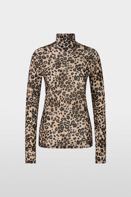 Marc Cain leopard print top Zc48.54 j21