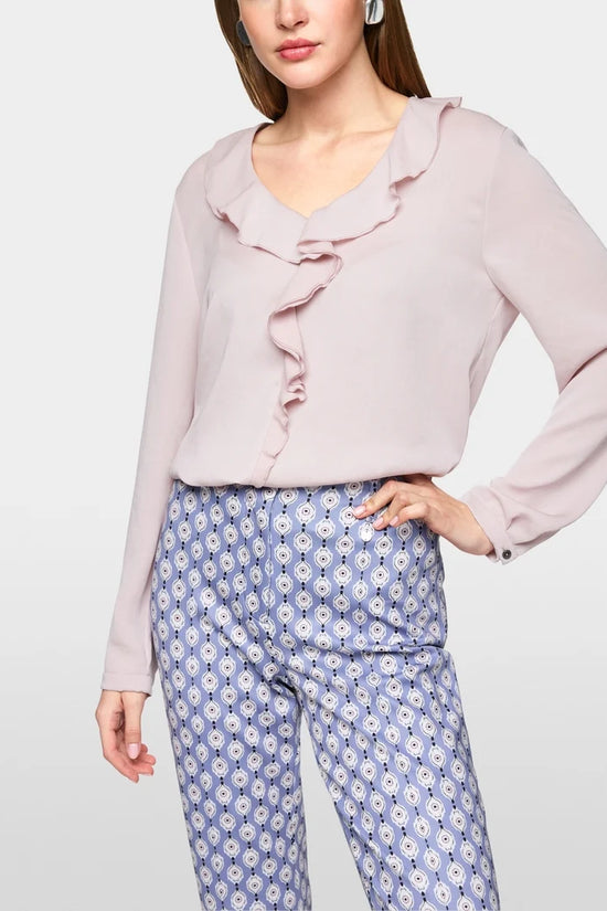 Marc Cain ruffled blouse ZC51.08 W39