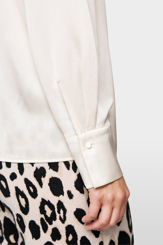 Marc Cain silk blouse Zc51.09 w40