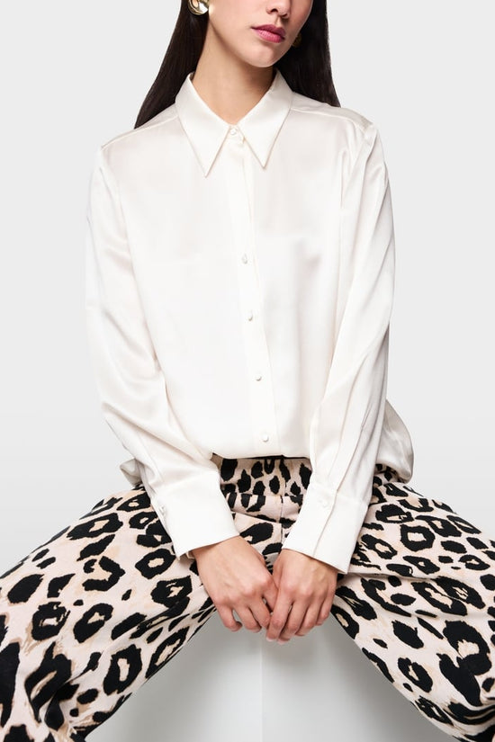 Marc Cain silk blouse Zc51.09 w40