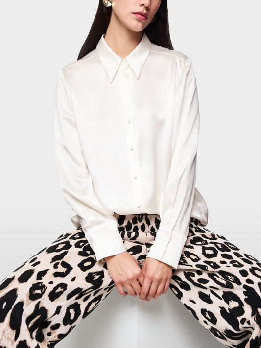 Marc Cain silk blouse Zc51.09 w40