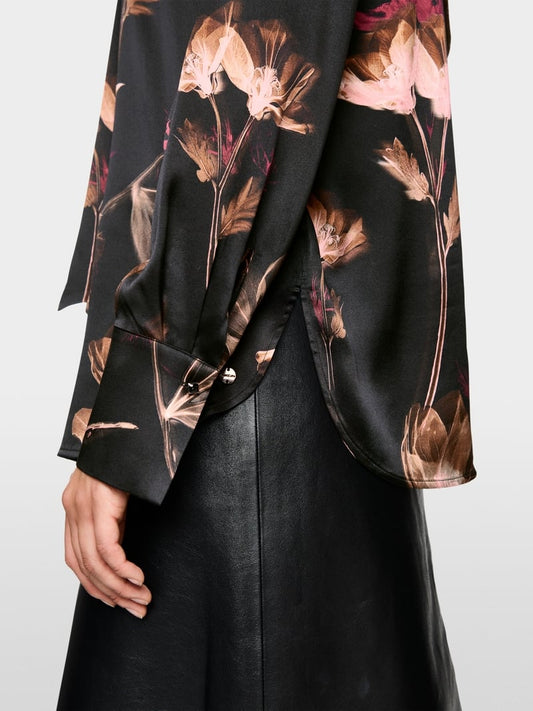 Marc Cain floral print blouses Zc51.11 w28