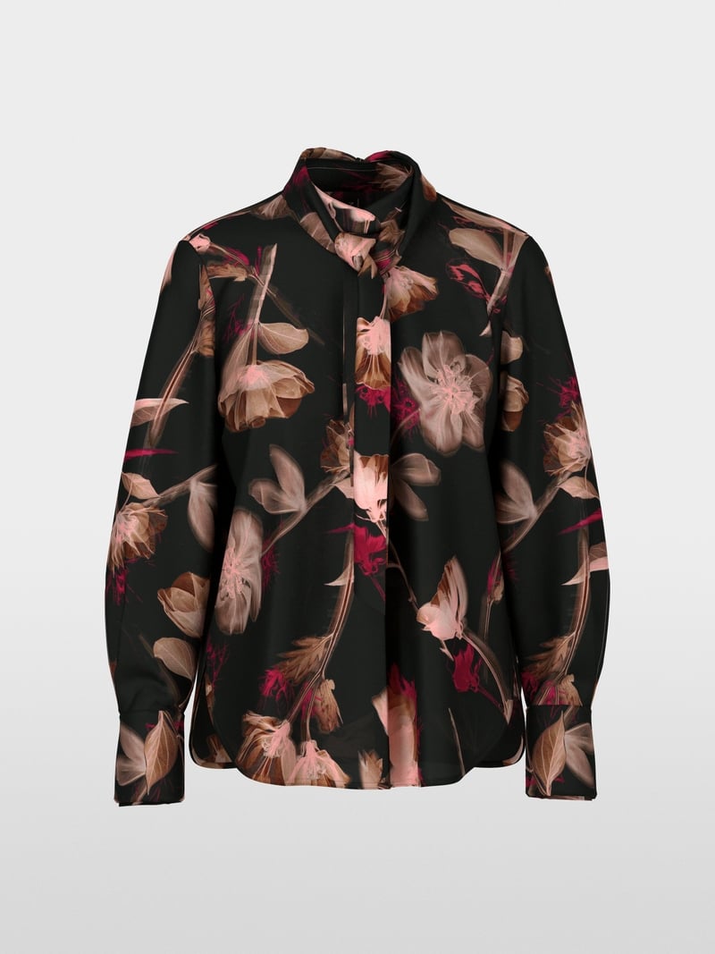 Marc Cain floral print blouses Zc51.11 w28