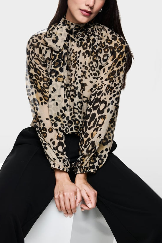 Marc Cain bow blouse Zc51.13 w27