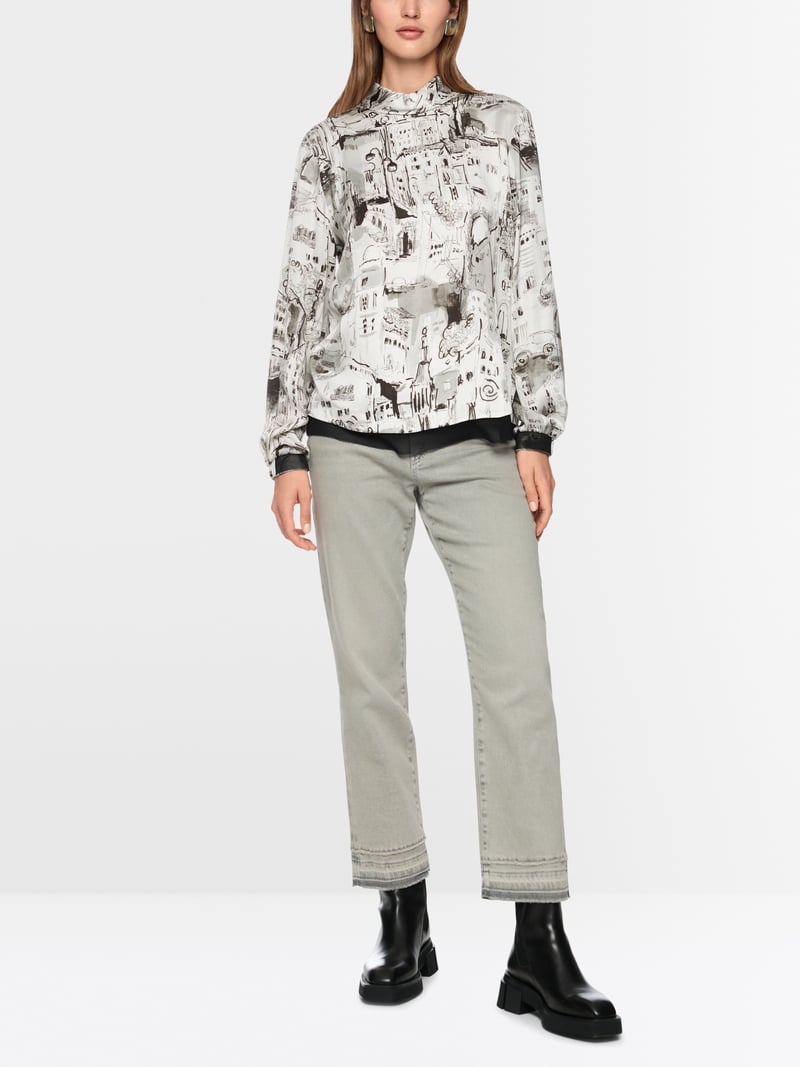 Marc Cain city print top Zc51.21 w75