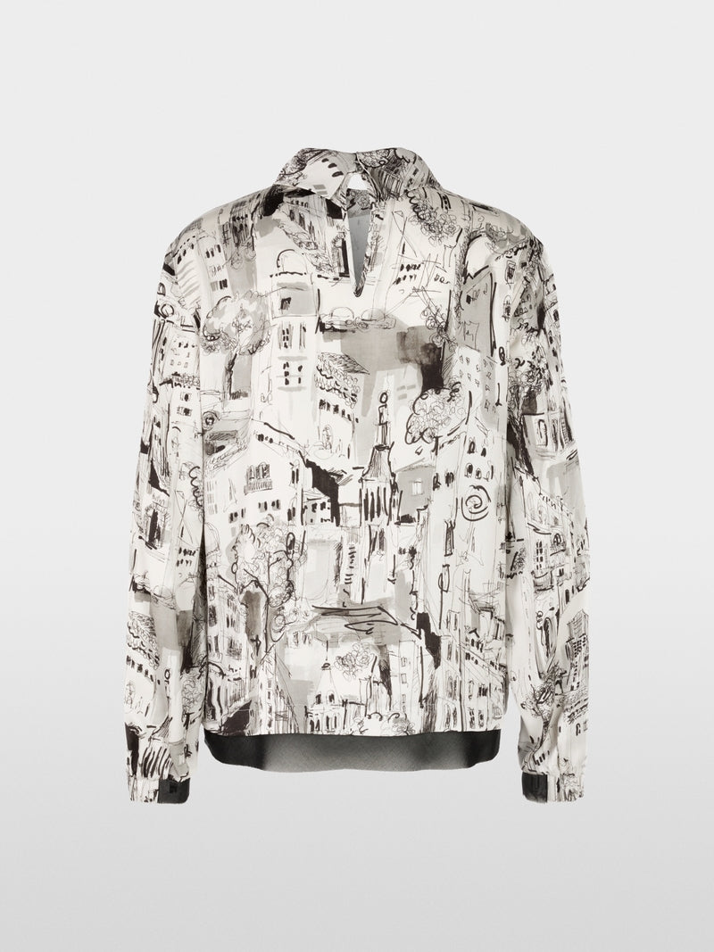 Marc Cain city print top Zc51.21 w75