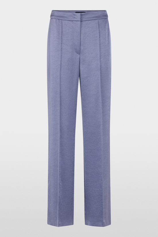 Marc Cain violet hammered satin trousers ZC81.12 W46