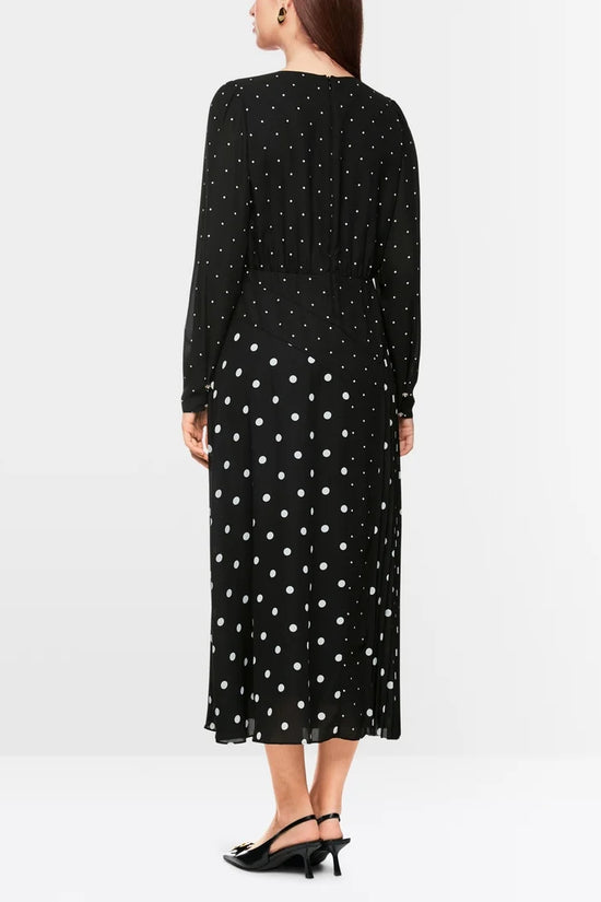 Marc Cain Glam polka dot print dress ZG21.13 W06