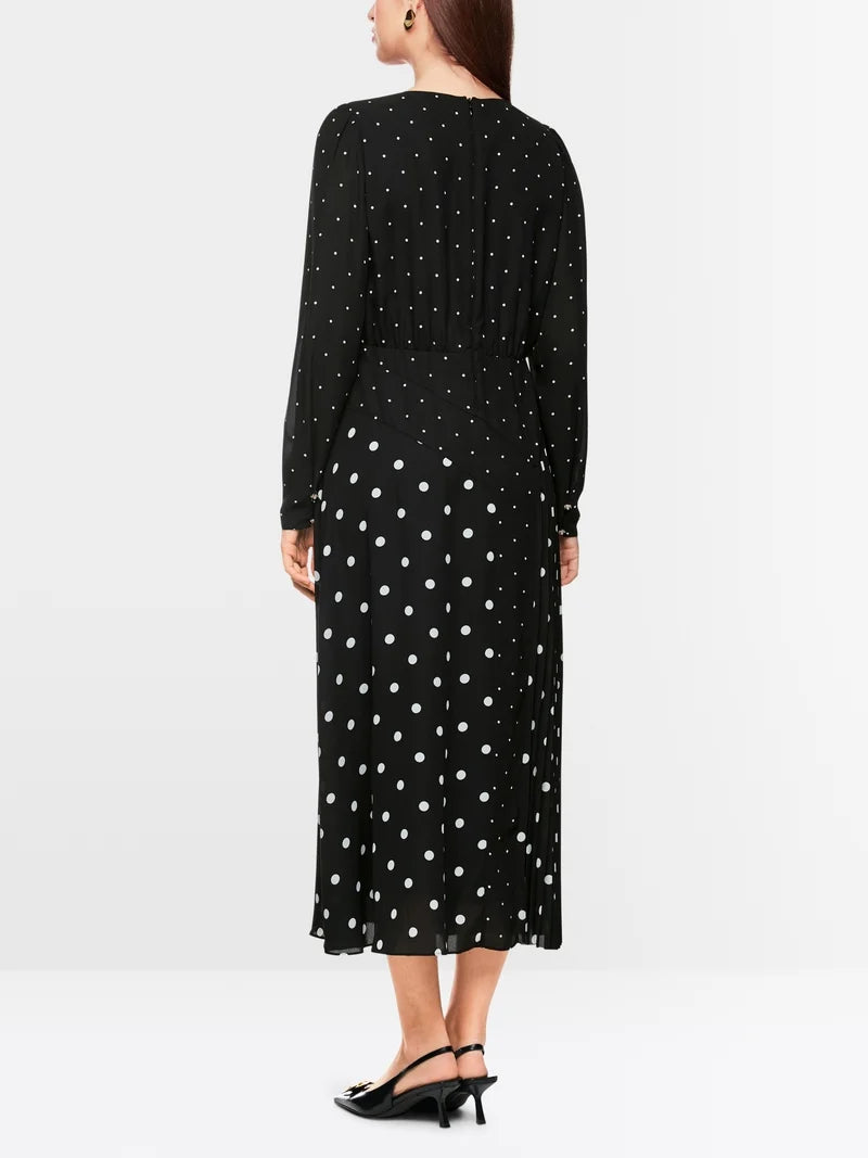 Marc Cain Glam polka dot print dress ZG21.13 W06