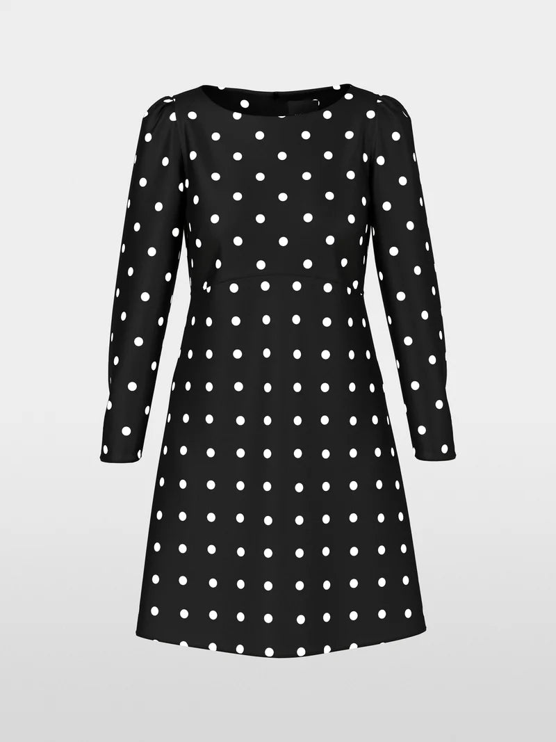 Marc Cain Glam short polka dot dress ZG21.14 W10