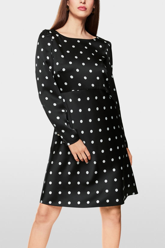 Marc Cain Glam short polka dot dress ZG21.14 W10