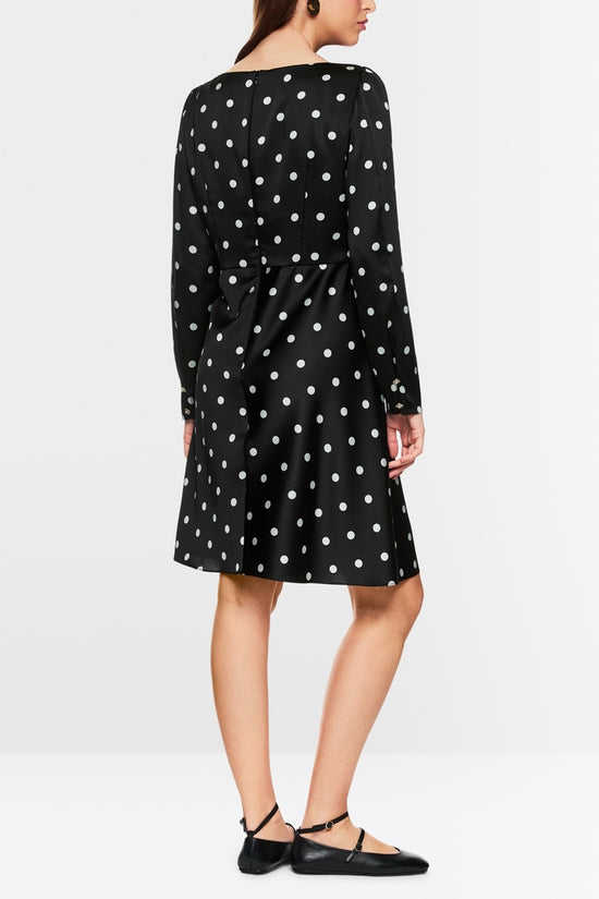 Marc Cain Glam short polka dot dress ZG21.14 W10