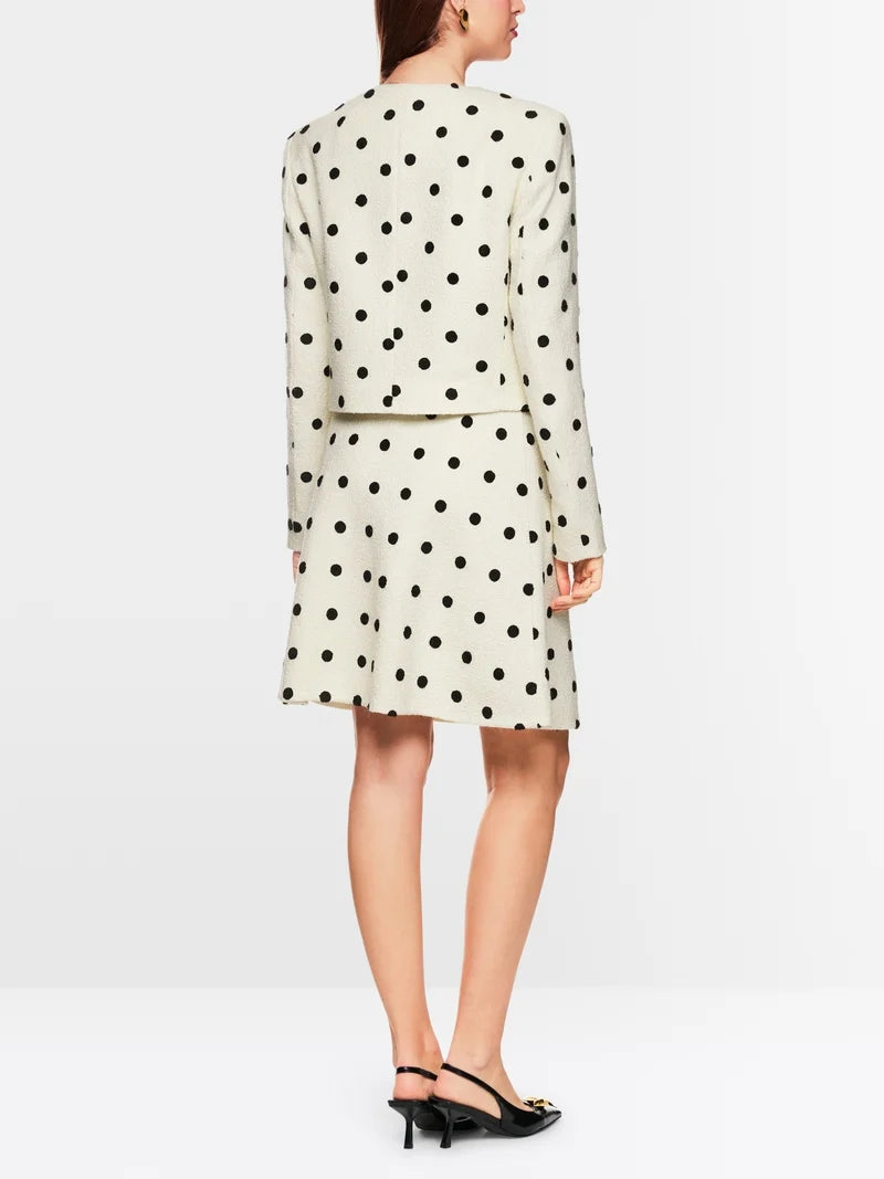Marc Cain Glam polka dot jacket ZG31.02 W08
