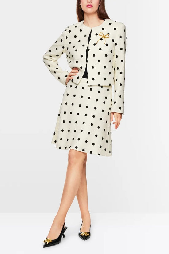 Marc Cain Glam polka dot jacket ZG31.02 W08