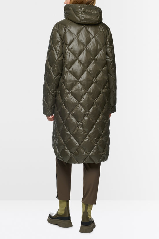 Marc Cain Sport Quilted Coat ZS11.05 w20-OLIVE