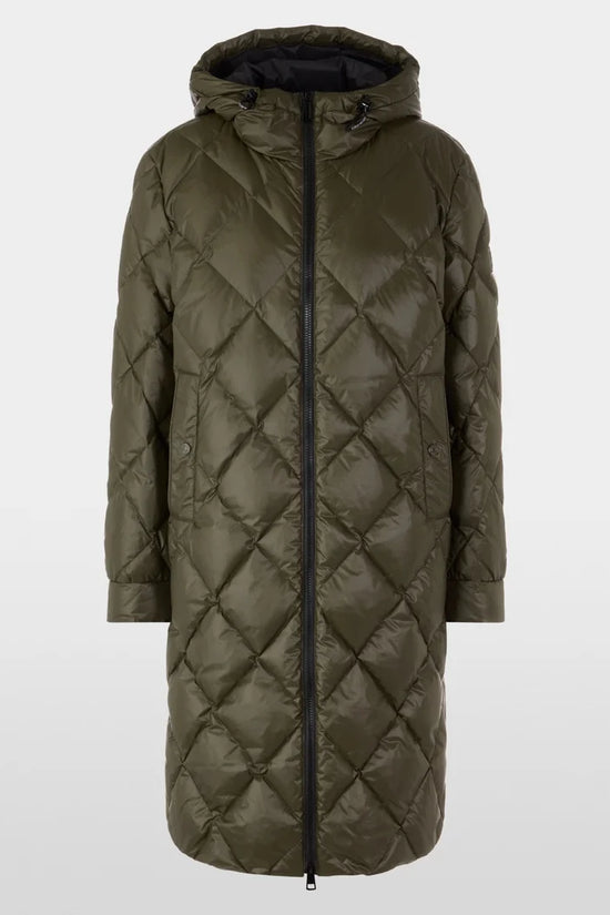 Marc Cain Sport Quilted Coat ZS11.05 w20-OLIVE