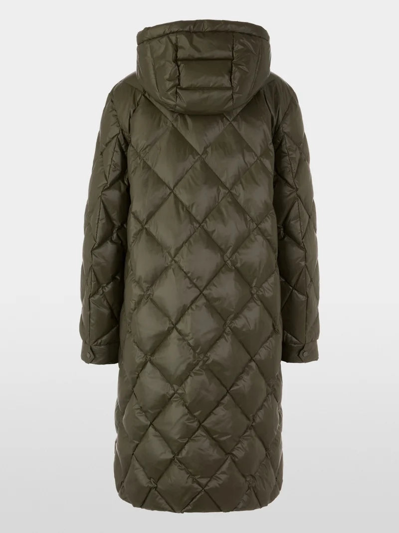 Marc Cain Sport Quilted Coat ZS11.05 w20-OLIVE