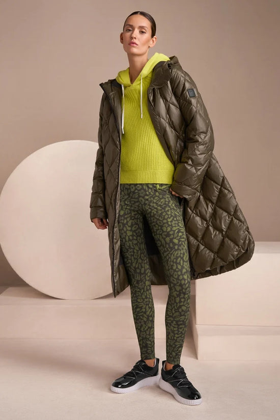 Marc Cain Sport Quilted Coat ZS11.05 w20-OLIVE