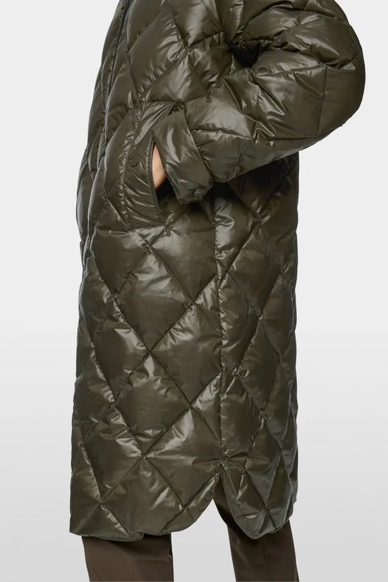 Marc Cain Sport Quilted Coat ZS11.05 w20-OLIVE