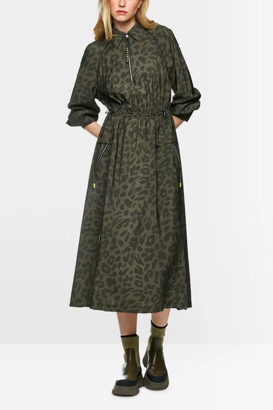Marc Cain Sport Rethink Together Maxi Dress ZS21.07 W16-OLIVE