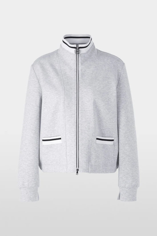 Marc Cain Sports silver sweatshirt jacket ZS31.02 J17