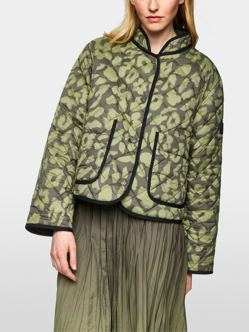 Marc Cain Sport Rethink Together Reversible Jacket ZS31.07 W12-OLIVE