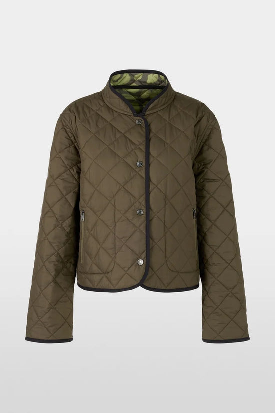 Marc Cain Sport Rethink Together Reversible Jacket ZS31.07 W12-OLIVE