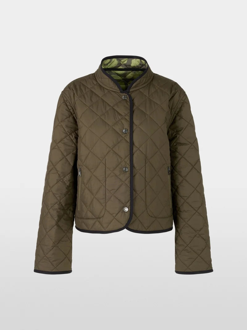 Marc Cain Sport Rethink Together Reversible Jacket ZS31.07 W12-OLIVE