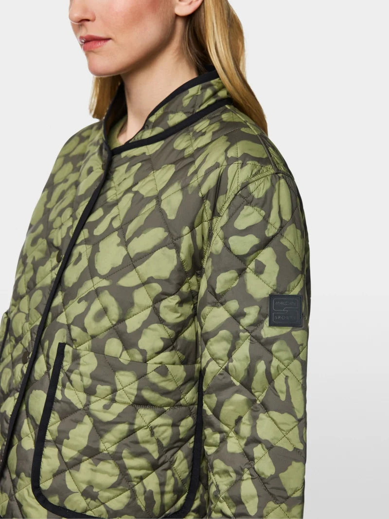 Marc Cain Sport Rethink Together Reversible Jacket ZS31.07 W12-OLIVE