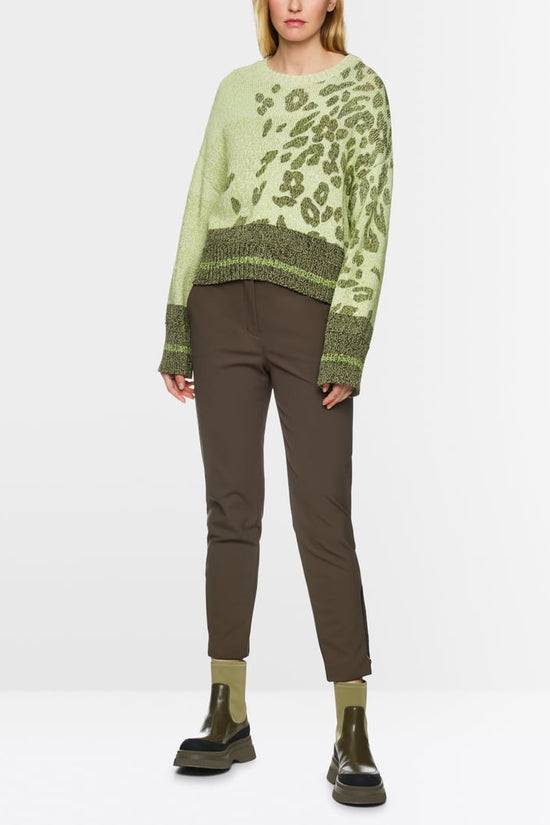 Marc Cain Sports leopard print sweater Zs41.13 m16