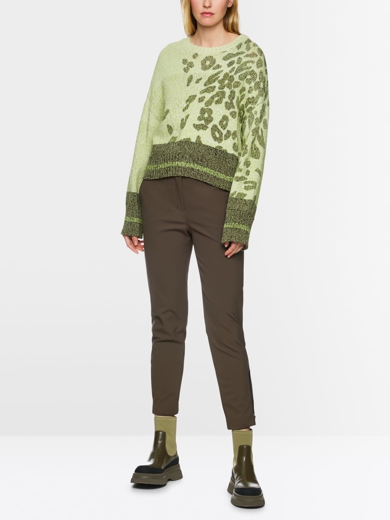 Marc Cain Sports leopard print sweater Zs41.13 m16