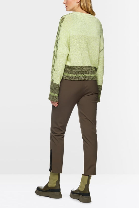Marc Cain Sports leopard print sweater Zs41.13 m16