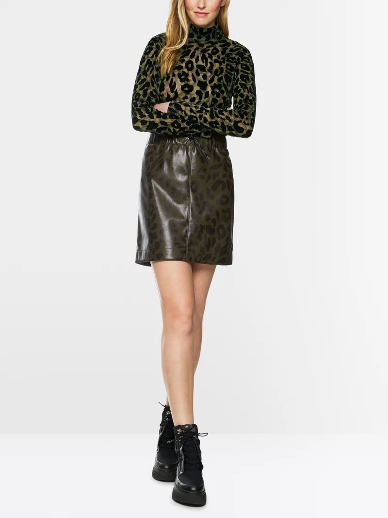Marc Cain Sport Long Sleeve Made From Mesh Top ZS48.52 J19