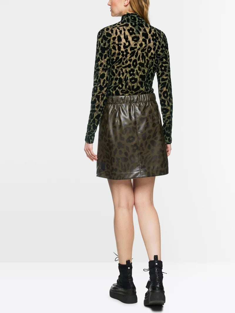 Marc Cain Sport Long Sleeve Made From Mesh Top ZS48.52 J19