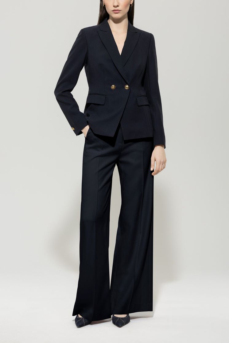 Luisa Cerano gaberdine blazer 428004