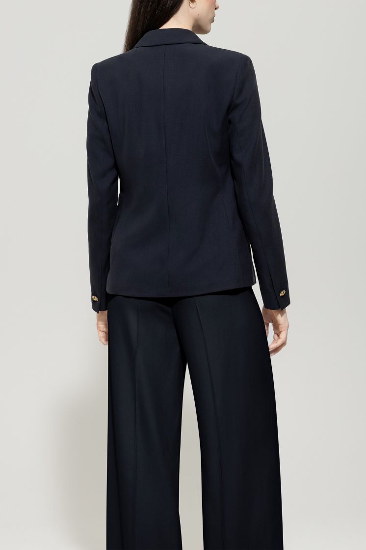 Luisa Cerano gaberdine blazer 428004