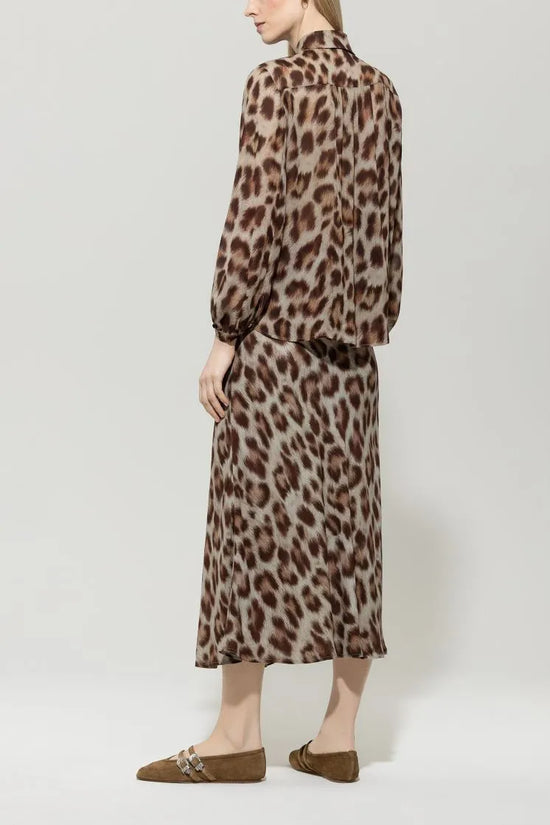 Luisa Cerano animal print skirt 528289