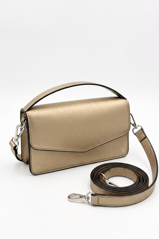 Oakwood Gold Mini Nappa Leather Bag