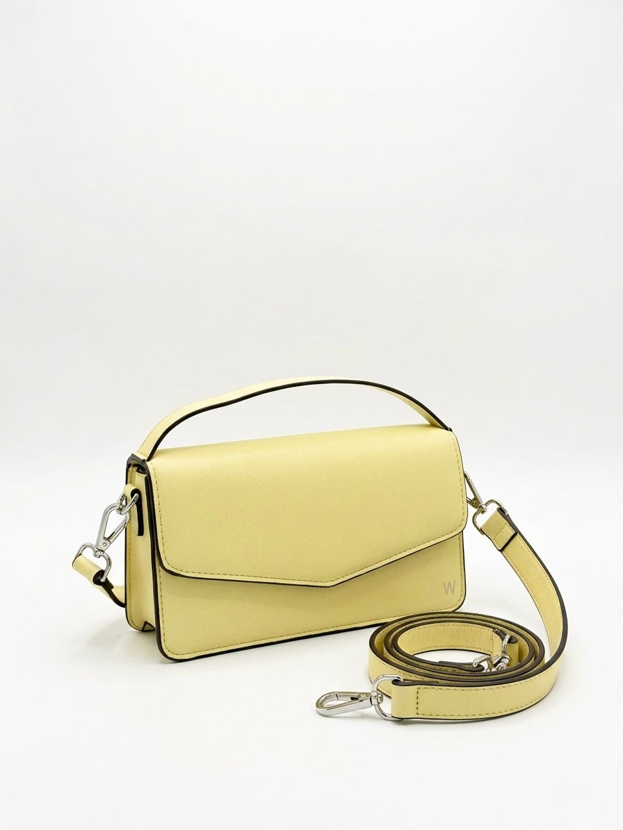 Oakwood Yellow Mini Nappa Leather Bag