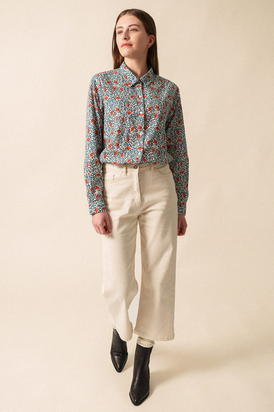 Saint James floral print blouse 4241 Fanny ML