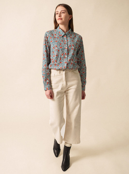 Saint James floral print blouse 4241 Fanny ML