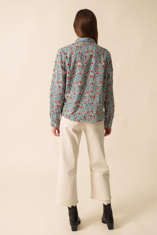 Saint James floral print blouse 4241 Fanny ML