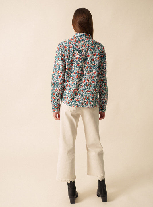Saint James floral print blouse 4241 Fanny ML