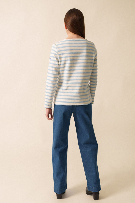 Saint James velvet stripe top 3517 Merivelous