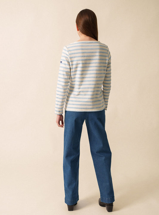 Saint James velvet stripe top 3517 Merivelous
