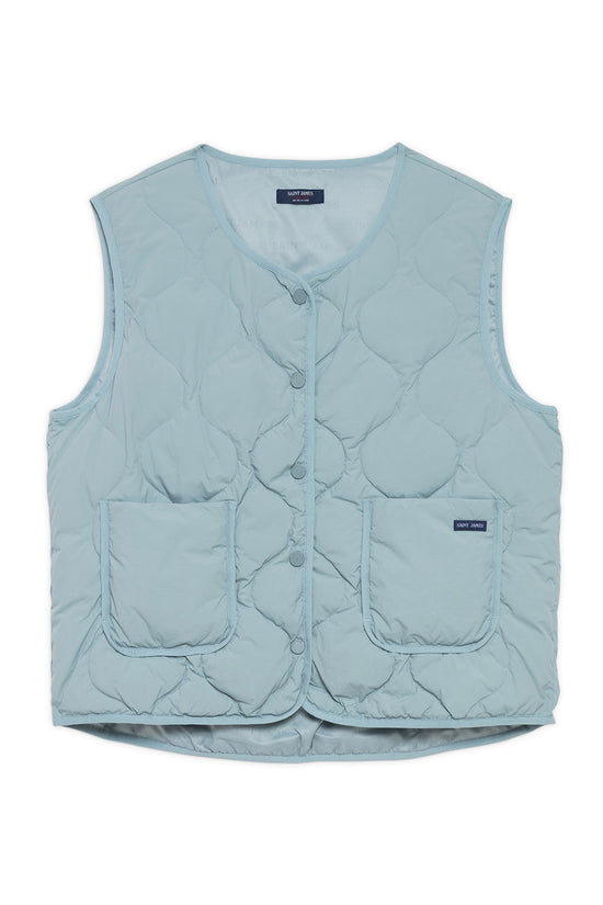Saint James Celeste Ste Carla Down Gilet